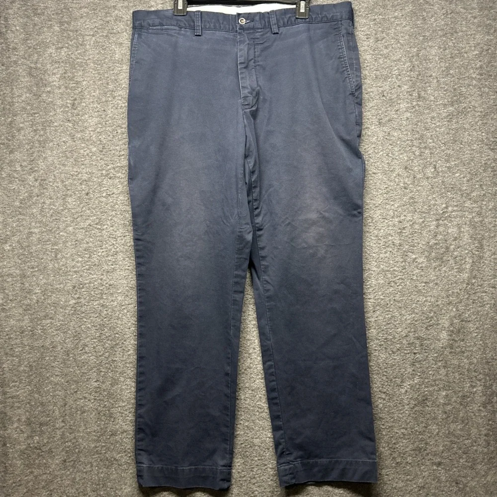 Polo Ralph‎ Lauren Classic Fit Mens Chino Pants Navy Blue 38x30 Casual